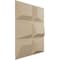 Ekena Millwork 19 5/8in. W x 19 5/8in. H Stratford EnduraWall Decorative 3D Wall Panel Covers 2.67 Sq. Ft. WP20X20STGBE - alternate 2